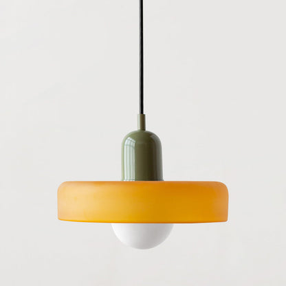 Stylish Hanging Glass Light for Kitchen Tables