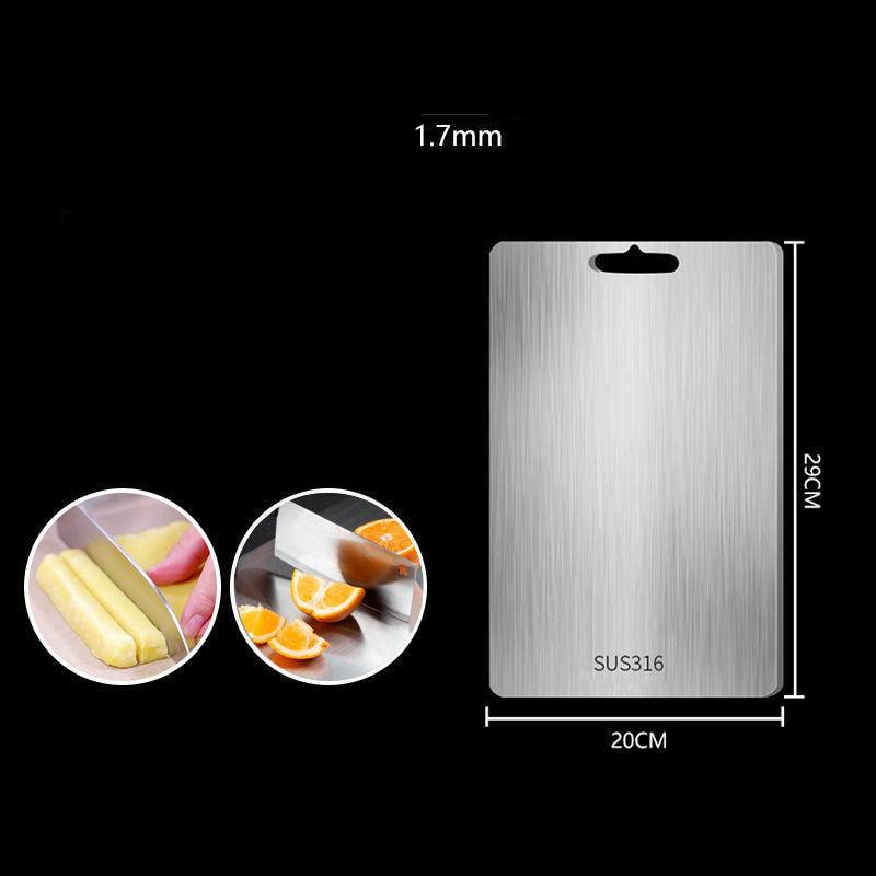 Premium Stainless Steel Cutting Board - Luxicro
