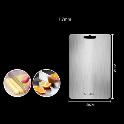 Premium Stainless Steel Cutting Board - Luxicro