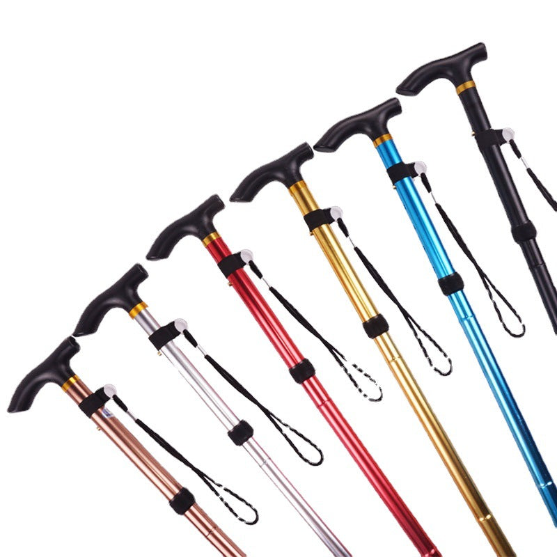 Portable Collapsible Walking Cane for Elderly and Disabled