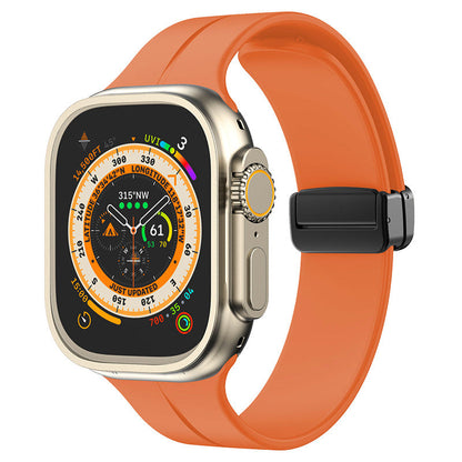 Flexible Soft Magnet Closure Apple Watch Strap