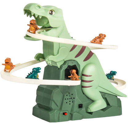 Fun Kids Dino Roller Coaster Ride