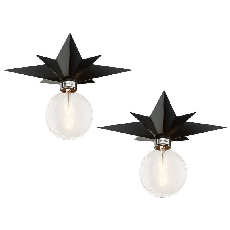 Elegant LED Starburst Ceiling Lamp