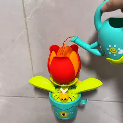 Colorful Happy Baby Sunflower Bath Toy