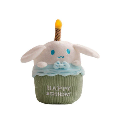 Fun Singing Birthday Cake Teddy Toy with Lights