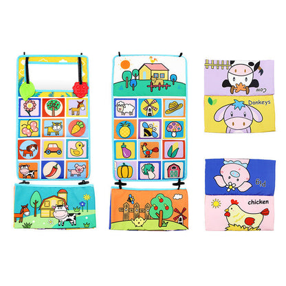 Fun Baby Playmat for Tummy Time and Travel - Luxicro