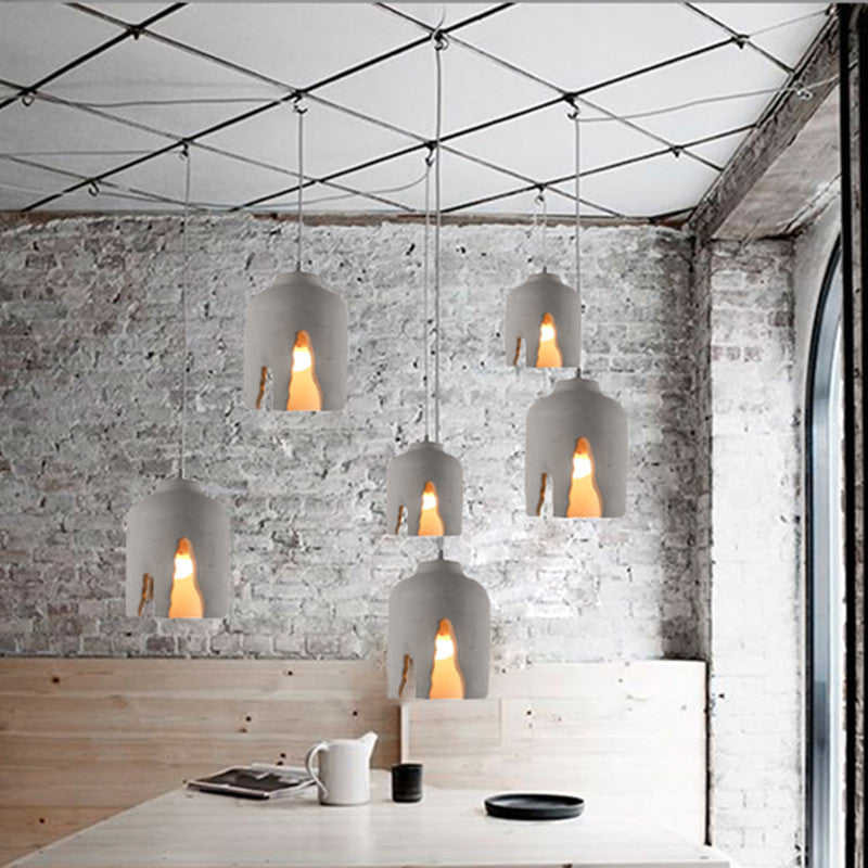 Edgy Loft Pendant Lamp in Urban Style