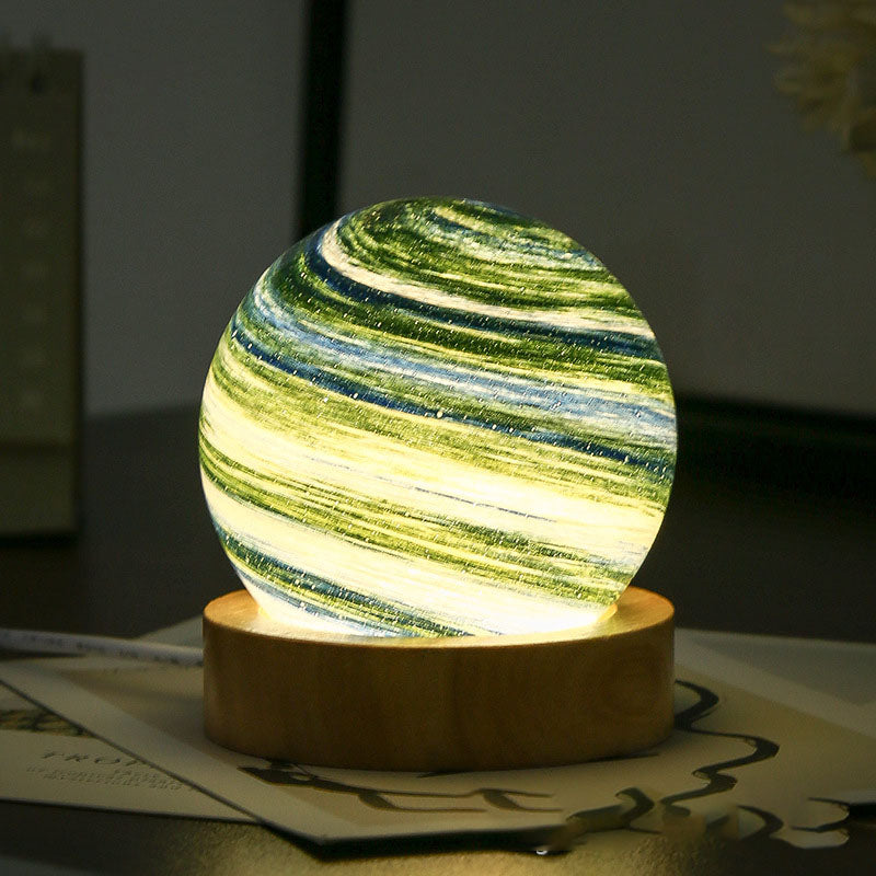 Vibrant Space Theme Desk Lamp
