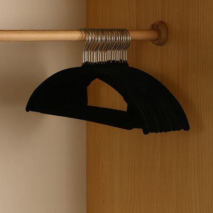 Compact Velvet Slimline Closet Hangers - 10 Pack
