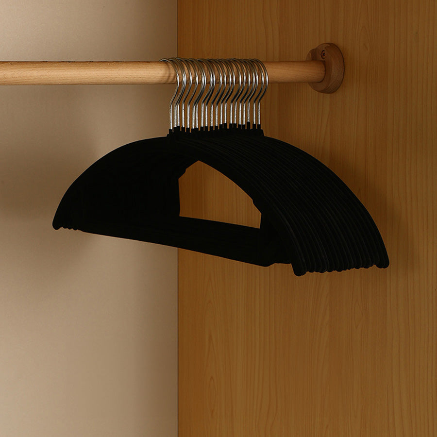 Compact Velvet Hangers Closet Organizer - 10 Pack