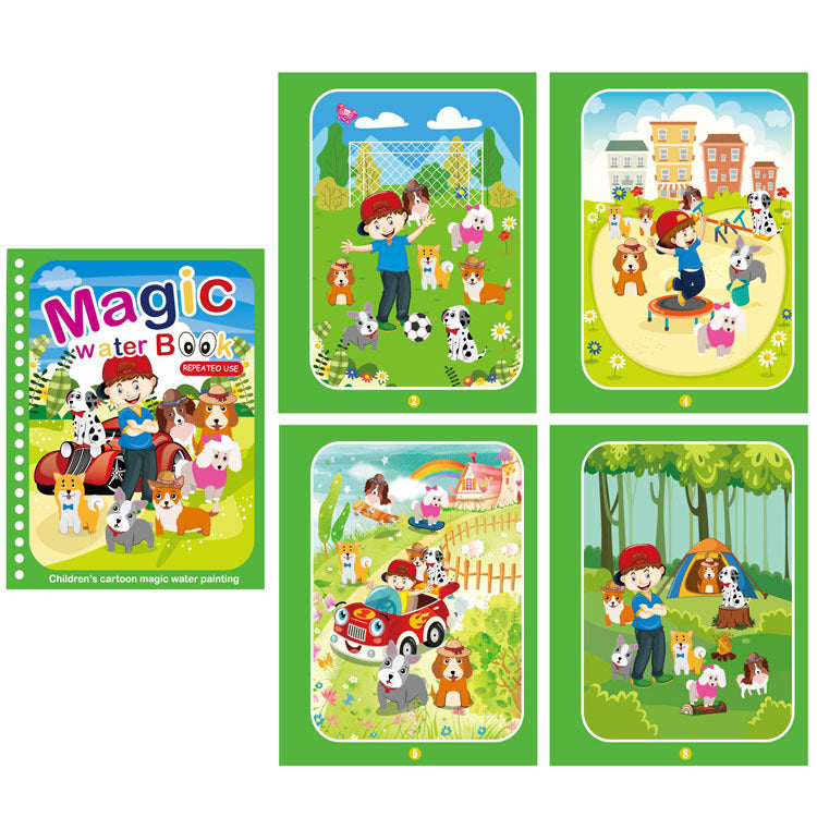 Colorful Children's Painting Activity Book