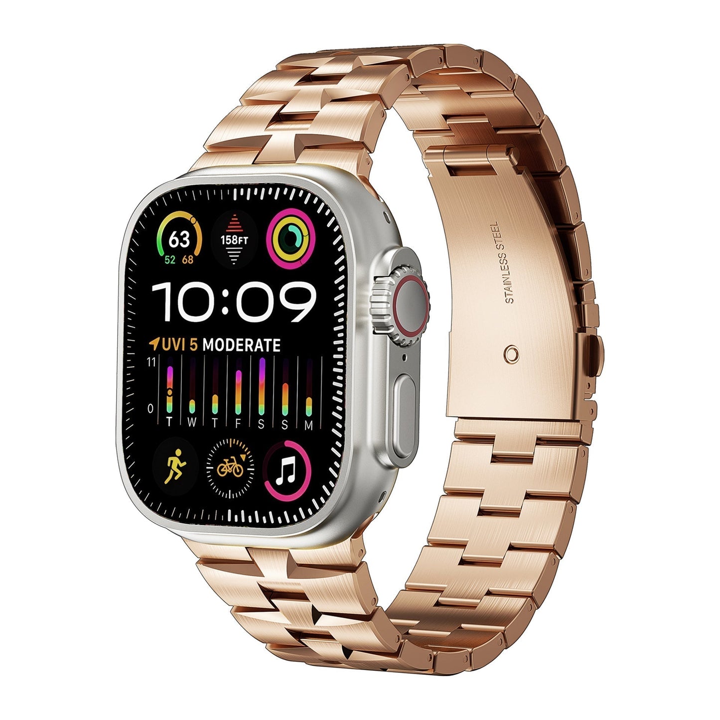Premium Metal Strap For Apple Watch