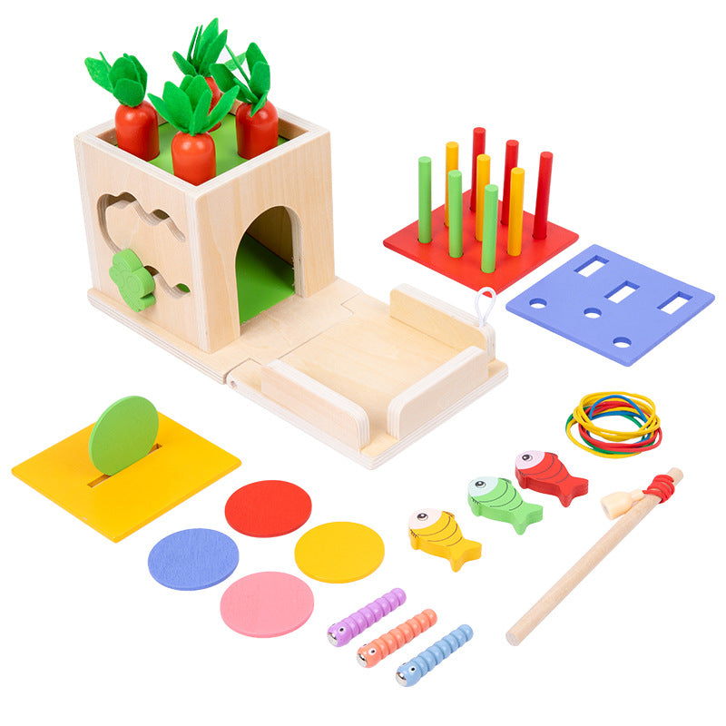 Learning Wooden Puzzle Block Set