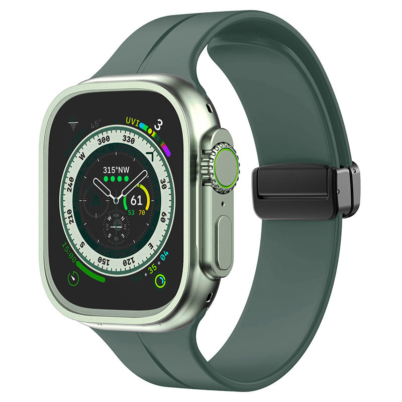 Flexible Soft Magnet Closure Apple Watch Strap
