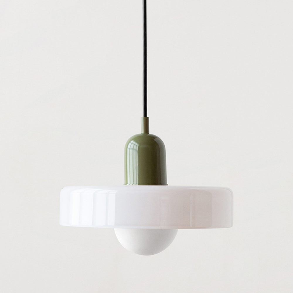 Stylish Hanging Glass Light for Kitchen Tables