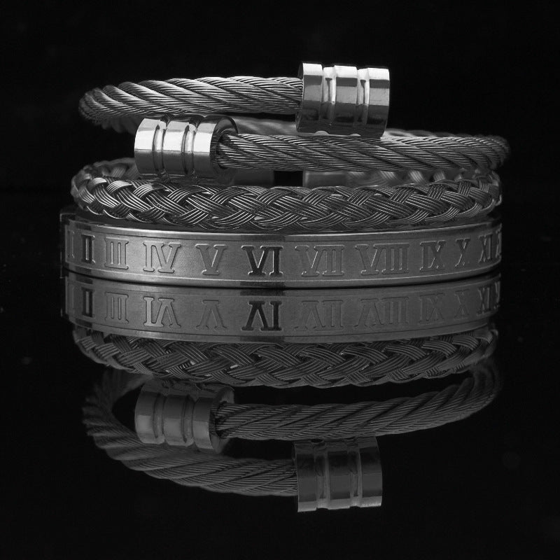 Fashionable 3 Piece Chain Jewelry Set
