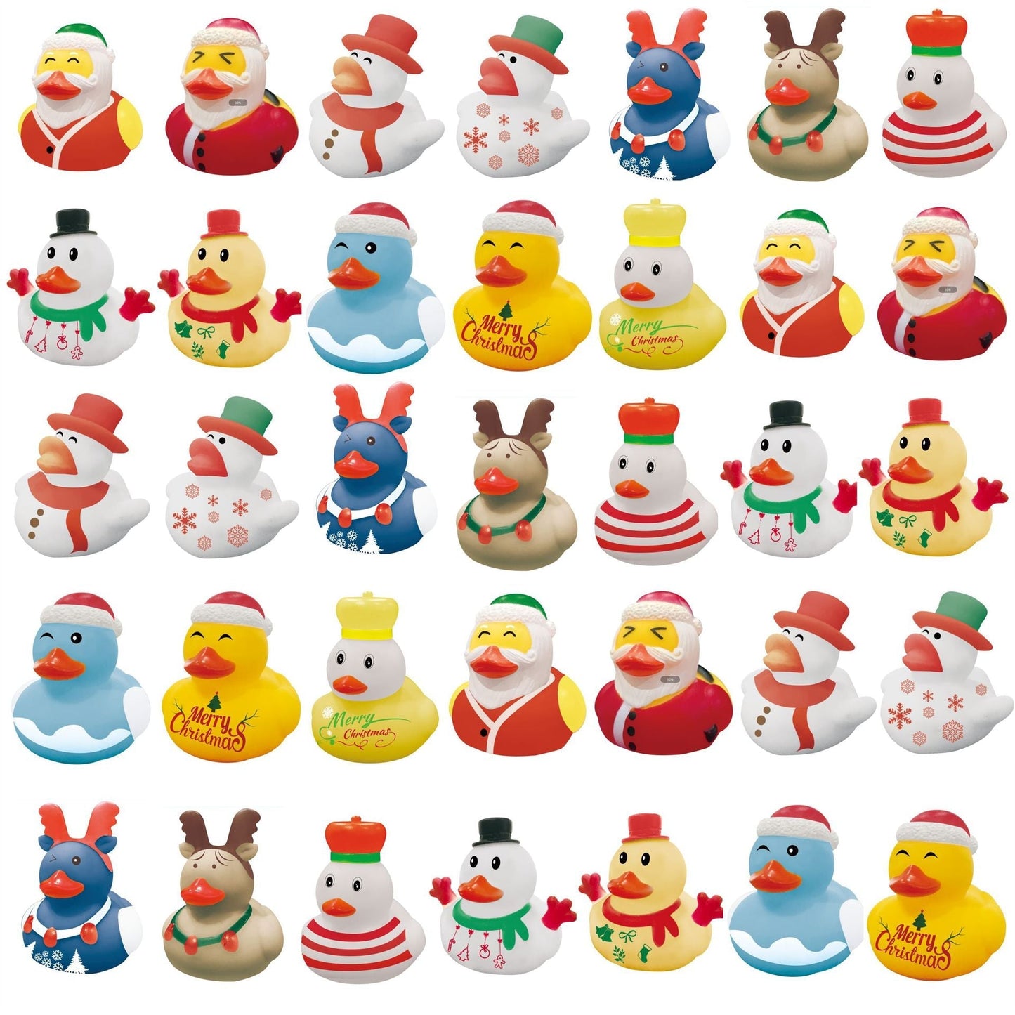 Cute Soft Quacking Holiday Duck Toy - Luxicro