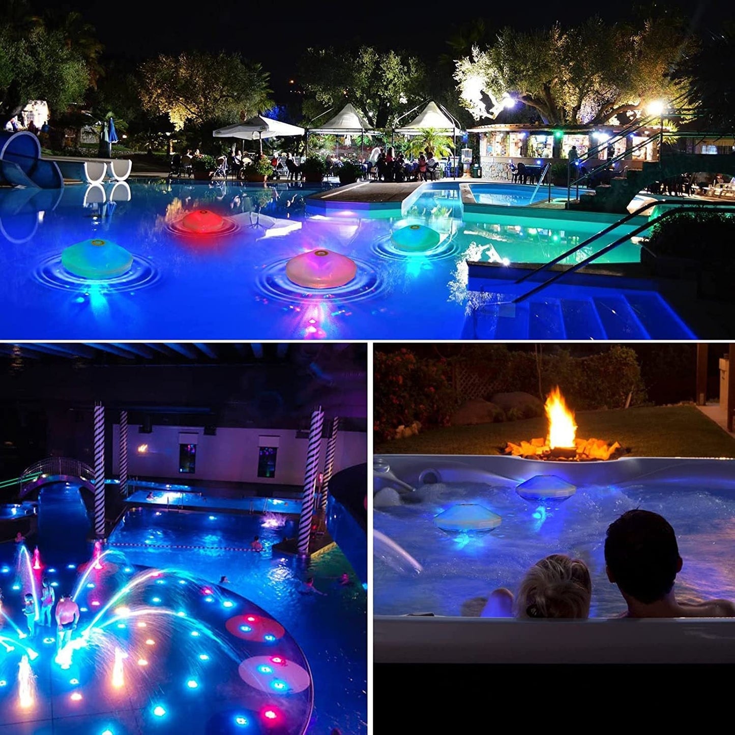 Vibrant Pool Float Lamp Waterproof LED Garden Light
