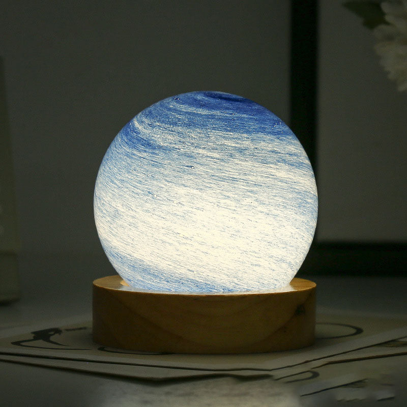 Vibrant Space Theme Desk Lamp