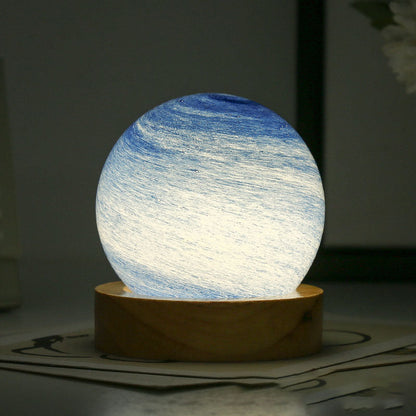 Vibrant Space Theme Desk Lamp