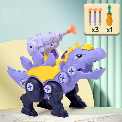 Exciting Dinosaur Building Play Set with Launcher