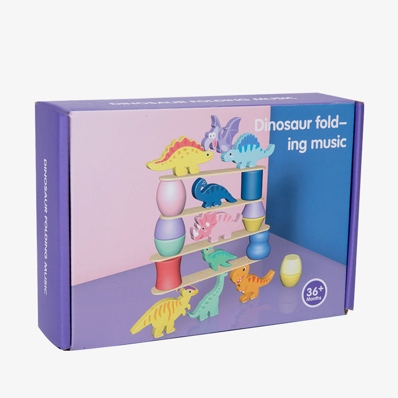 Fun Learning Dinosaur Block Toy