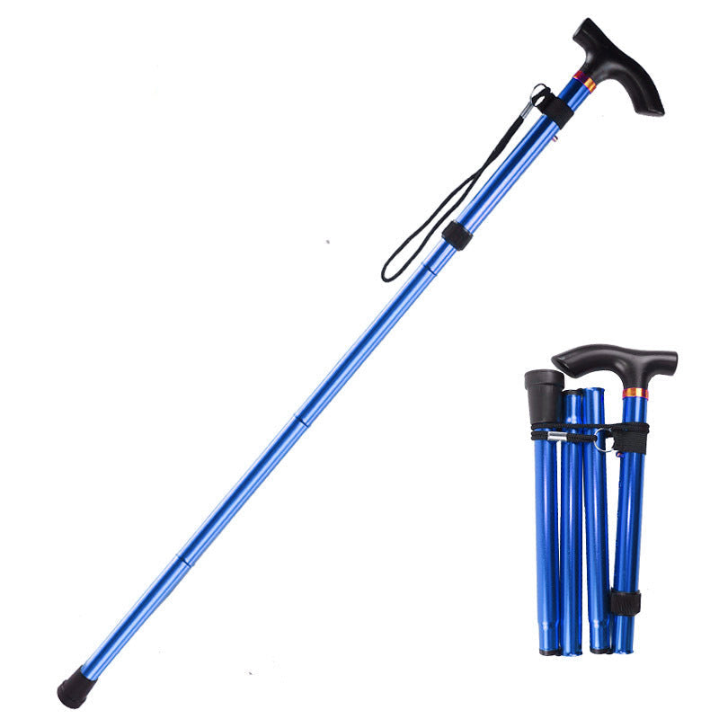 Portable Collapsible Walking Cane for Elderly and Disabled