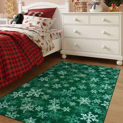 Soft Festive Holiday Area Rug
