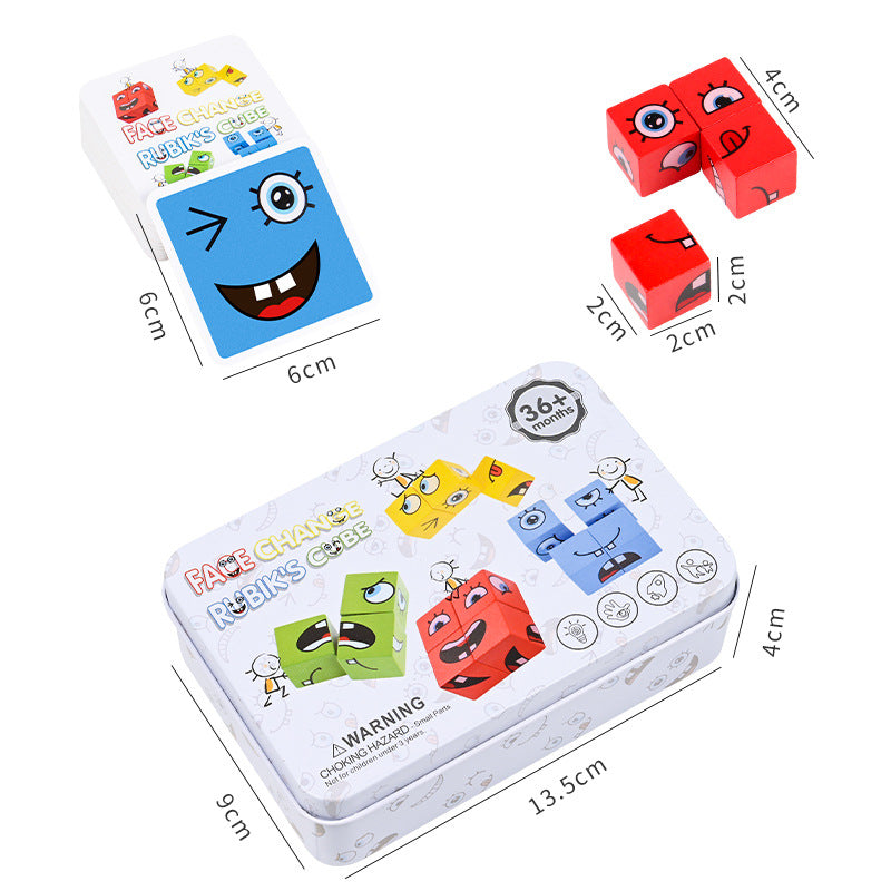 Challenging 3D Puzzle Cube Game Toy