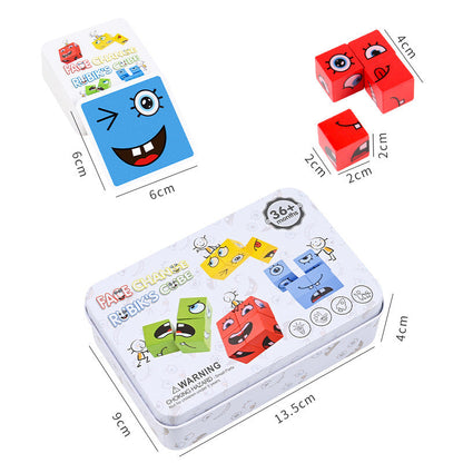 Challenging 3D Puzzle Cube Game Toy