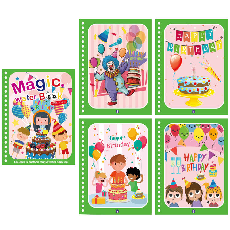 Colorful Children's Painting Activity Book