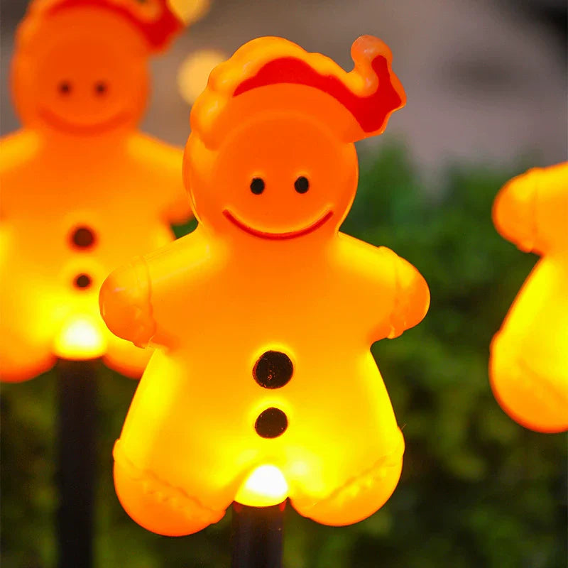 Vibrant Outdoor Christmas Yard Decor