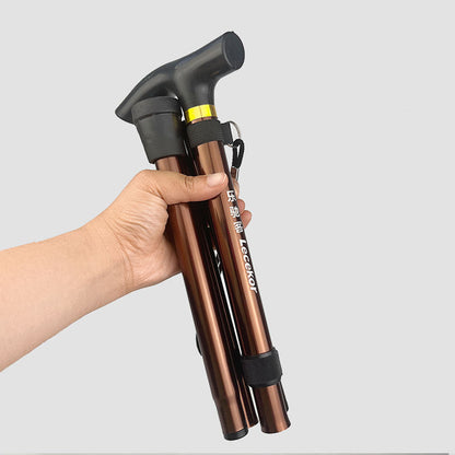 Portable Collapsible Walking Cane for Elderly and Disabled