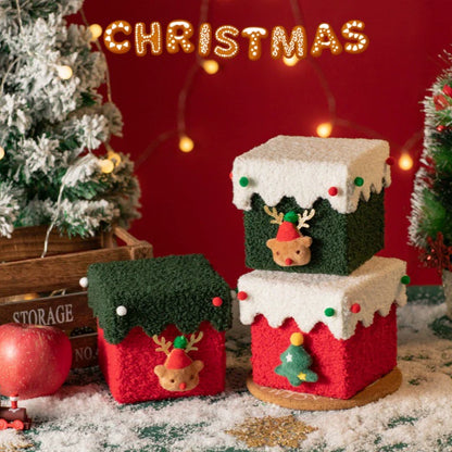 Rustic Wooden Holiday Gift Box - Luxicro
