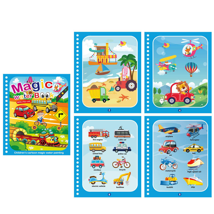 Colorful Children's Painting Activity Book - Luxicro