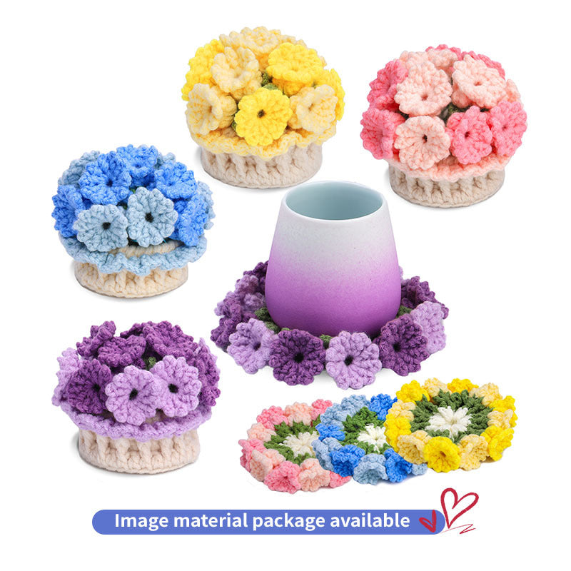 Vibrant Flower Pattern Coasters