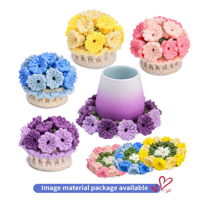 Vibrant Flower Pattern Coasters