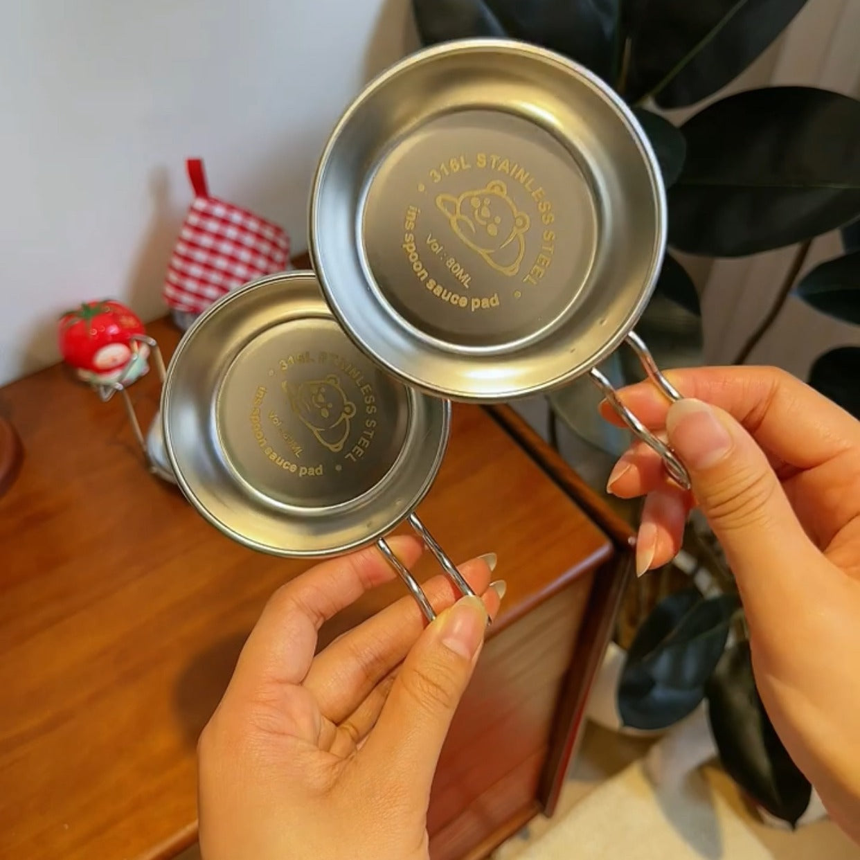 Mini Stainless Steel Snack Dip Bowl