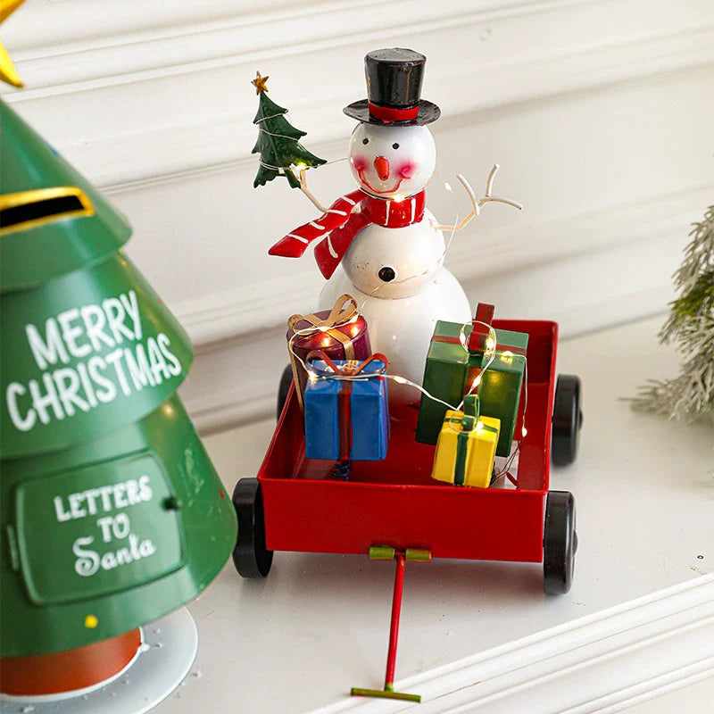 Mini Christmas Train Table Decor