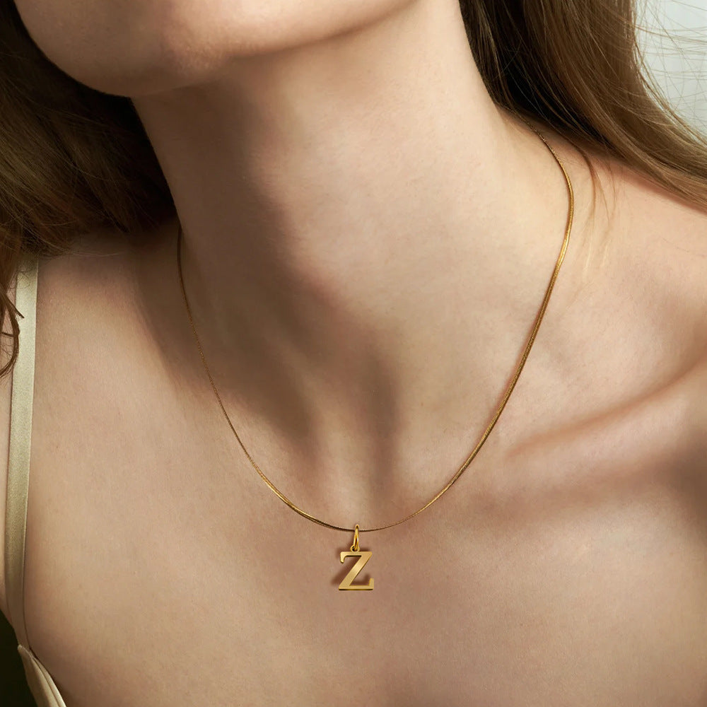 Classic Herringbone Link Chain Necklace