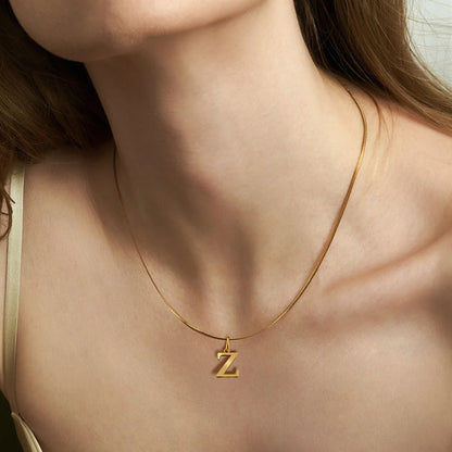 Classic Herringbone Link Chain Necklace