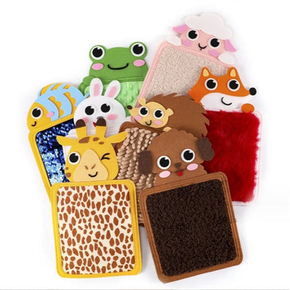 Cuddly Stuffed Animal Pillow Set of 8