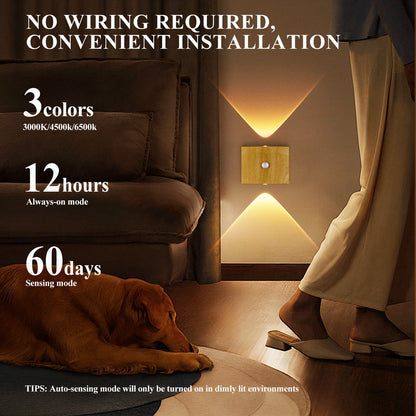 Simple Plug Motion Activated LED Wall Lamp