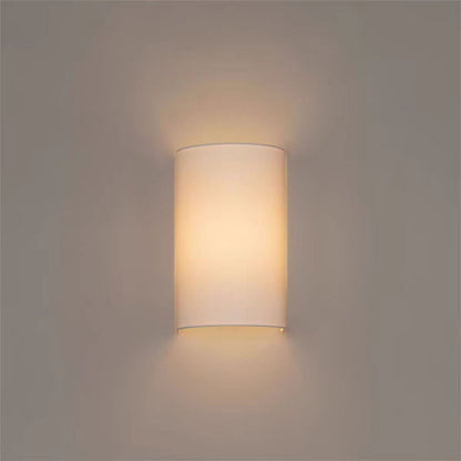 Simple Fabric Wall Lamp in Earthy Tone