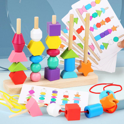 Colorful Learning Shape Sorter Toy