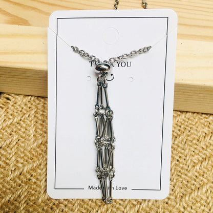 Shiny Stone Gem Necklace