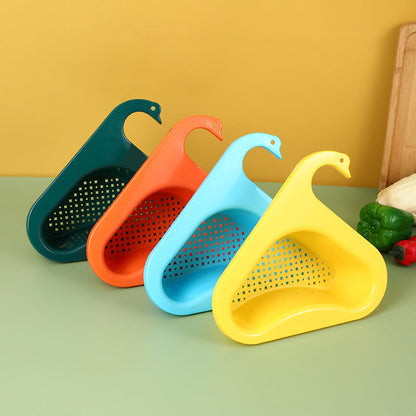 Odor Free Swan Sink Strainer Basket (2 Pack)