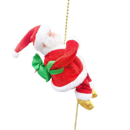 Jolly Christmas Climber Doll Figure