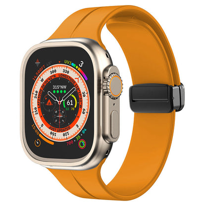 Flexible Soft Magnet Closure Apple Watch Strap