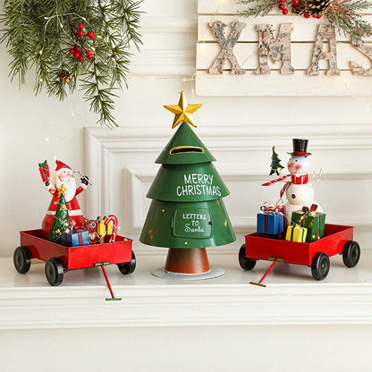 Mini Christmas Train Table Decor